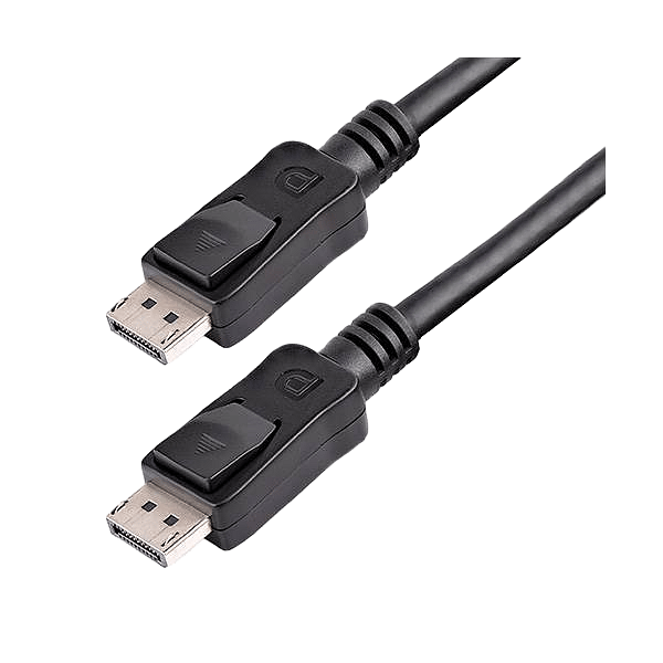 StarTechcom Cable de 5m DisplayPort 4K HBR2 con Cierre 2x Macho
