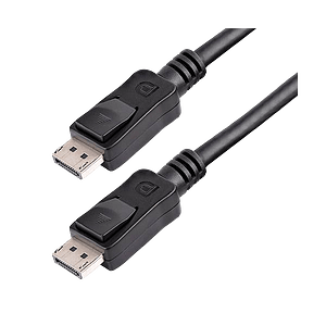 StarTechcom Cable de 5m DisplayPort 4K HBR2 con Cierre 2x Macho