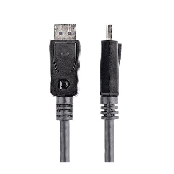 StarTechcom Cable de 5m DisplayPort 4K HBR2 con Cierre 2x Macho