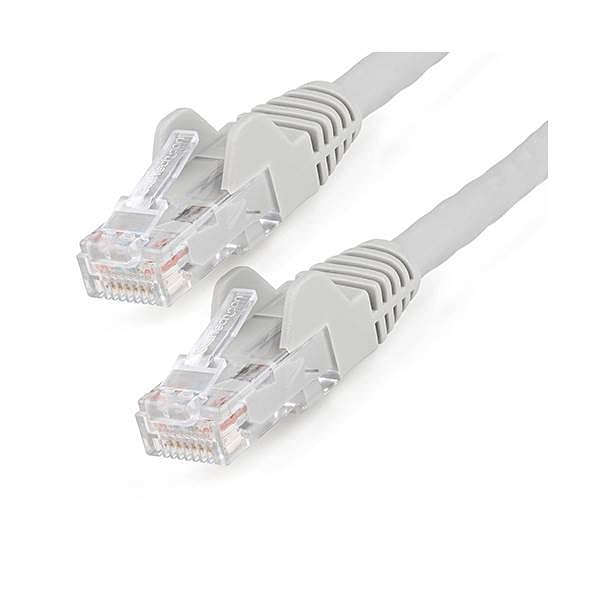 StarTechcom Cable de Red Ethernet CAT6 UTP  sin Enganches  Gris  50cm