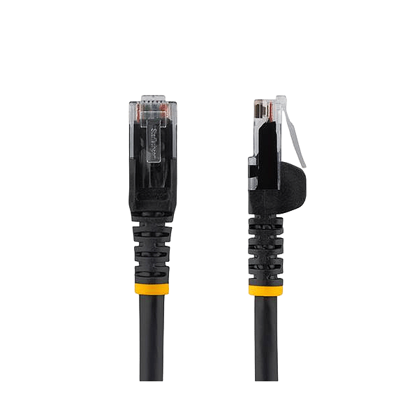 StarTechcom Cable de Red Ethernet CAT6 UTP  sin Enganches  Negro  1m