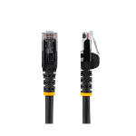 StarTechcom Cable de Red Ethernet CAT6 UTP  sin Enganches  Negro  1m