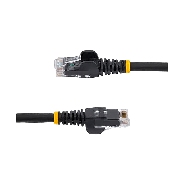 StarTechcom Cable de Red Ethernet CAT6 UTP  sin Enganches  Negro  1m