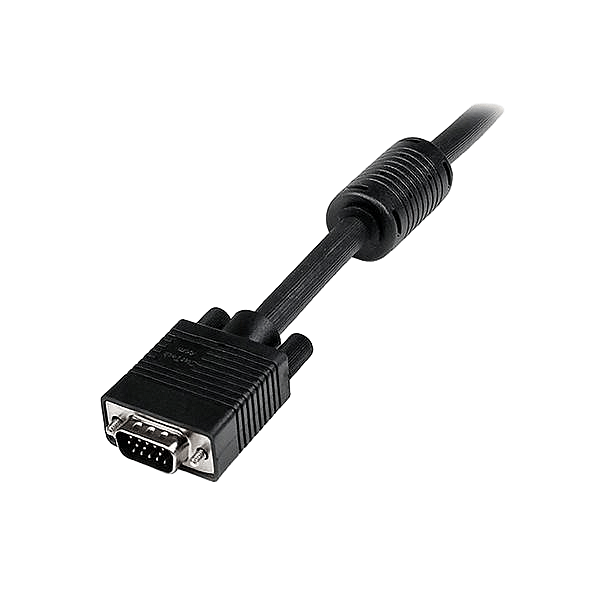 StarTechcom Cable de Video VGA 2m para Monitor de Ordenador HD15 Macho