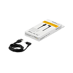 StarTechcom Cable USBA a Lightning Acodado de 1 m  Color Negro