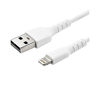 StarTech.com Cable USB-A a Lightning Resistente de 1 m - Color Blanco