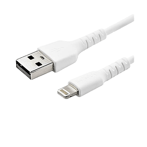 StarTechcom Cable USBA a Lightning Resistente de 1 m  Color Blanco