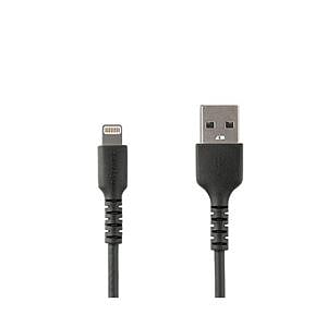 StarTechcom Cable USBA a Lightning Resistente de 1 m  Color Negro