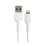 StarTechcom Cable USBA a Lightning Resistente de 15 cm  Color Blanco