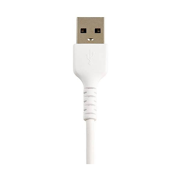 StarTechcom Cable USBA a Lightning Resistente de 15 cm  Color Blanco