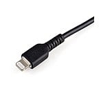 StarTechcom Cable USBA a Lightning Resistente de 15 cm  de Color Negro