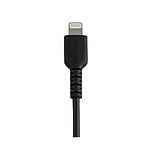 StarTechcom Cable USBA a Lightning Resistente de 15 cm  de Color Negro