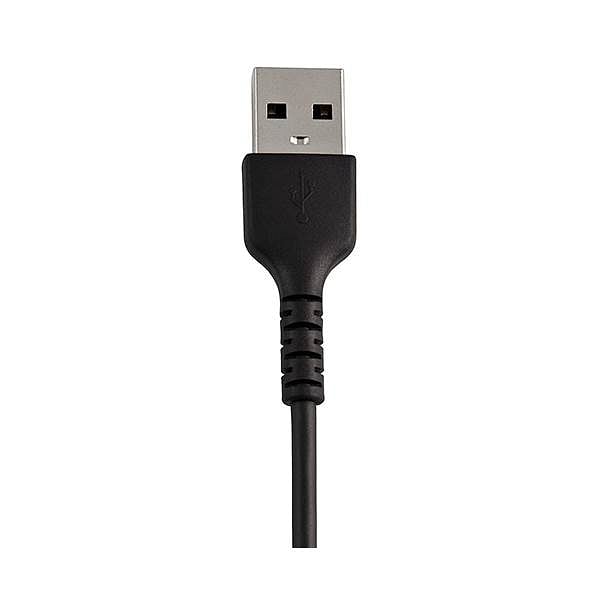 StarTechcom Cable USBA a Lightning Resistente de 15 cm  de Color Negro