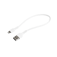 StarTech.com Cable USB-A a Lightning Resistente de 30 cm - Color Blanco