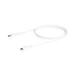 StarTechcom Cable USBC a Lightning Resistente de 1 m  de Color Blanco