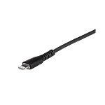 StarTechcom Cable USBC a Lightning Resistente de 1 m  de Color Negro