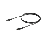 StarTechcom Cable USBC a Lightning Resistente de 1 m  de Color Negro