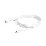 StarTechcom Cable USBC a Lightning Resistente de 2 m  de Color Blanco