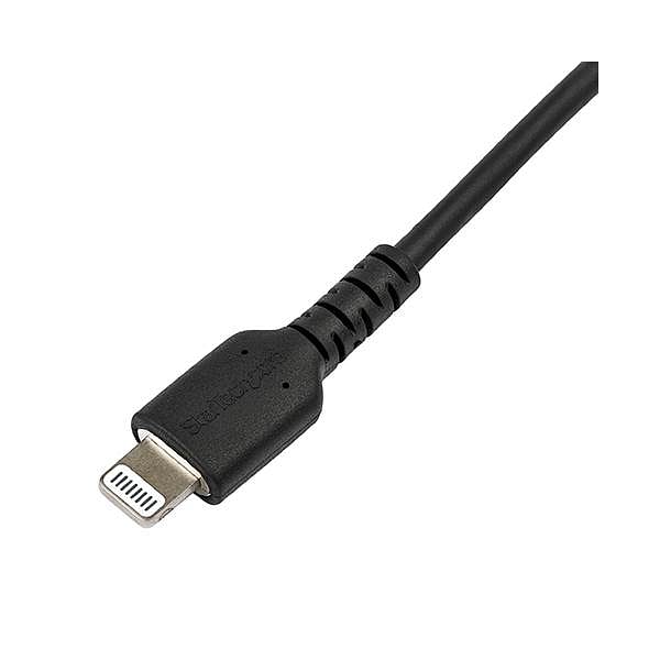 StarTechcom Cable USBC a Lightning Resistente de 2 m  de Color Negro