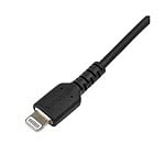 StarTechcom Cable USBC a Lightning Resistente de 2 m  de Color Negro