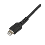 StarTechcom Cable USBC a Lightning Resistente de 2 m  de Color Negro