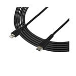 StarTechcom Cable USBC a Lightning Resistente de 2 m  de Color Negro