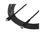 StarTechcom Cable USBC a Lightning Resistente de 2 m  de Color Negro