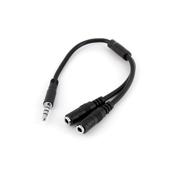 StarTechcom Divisor 1 jack de 35 a 2 jack 35  Adaptador