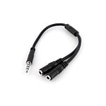 StarTechcom Divisor 1 jack de 35 a 2 jack 35  Adaptador