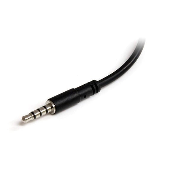 StarTechcom Divisor 1 jack de 35 a 2 jack 35  Adaptador