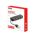 Trust EasyConnect 4 Port USB2 Mini Hub HU4440p