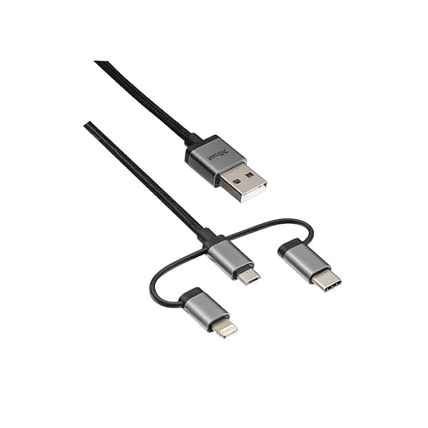 Titulo Trust 3 en 1 Micro USB a USBC 1m  Cable