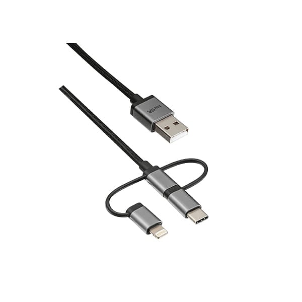 Titulo Trust 3 en 1 Micro USB a USBC 1m  Cable