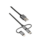 Titulo Trust 3 en 1 Micro USB a USBC 1m  Cable