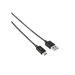 Trust 20445 USB20 Tipo C a A de 1 m Negro  Cable
