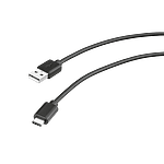 Trust 20445 USB20 Tipo C a A de 1 m Negro  Cable