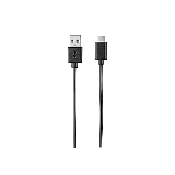 Trust 20445 USB20 Tipo C a A de 1 m Negro  Cable