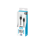 Trust 20445 USB20 Tipo C a A de 1 m Negro  Cable