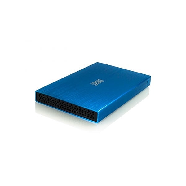 3GO Caja Externa SATA 25 USB 20 Azul  Carcasas