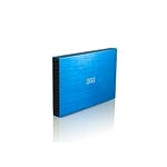 3GO Caja Externa SATA 25 USB 20 Azul  Carcasas