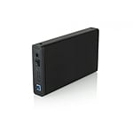 3GO Caja Externa 35 SATA HDD USB 30 Negra  Carcasas