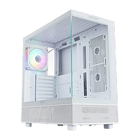 Abysm Danube Sava H400  Caja ATX Cristal Templado Blanca