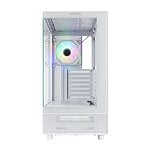 Abysm Danube Sava H400  Caja ATX Cristal Templado Blanca