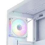 Abysm Danube Sava H400  Caja ATX Cristal Templado Blanca