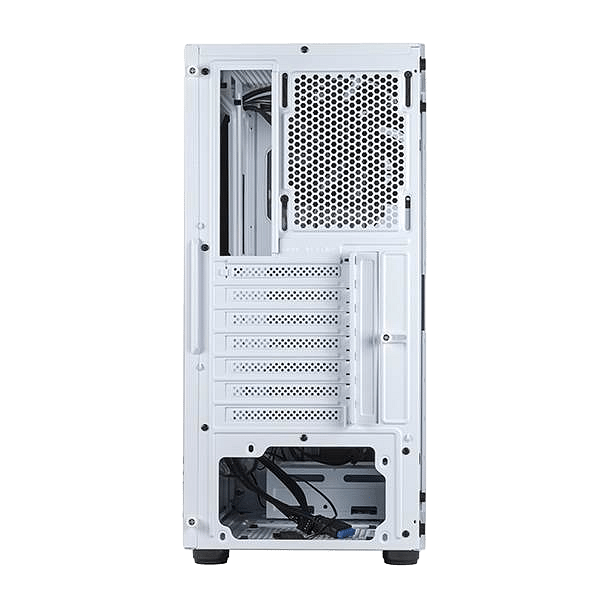 Abysm Danube Kolpa  Caja ATX Cristal Templado Blanca