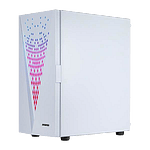 Abysm Danube Kolpa  Caja ATX Cristal Templado Blanca