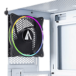 Abysm Danube Kolpa  Caja ATX Cristal Templado Blanca
