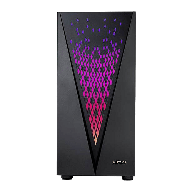 Abysm Danube Kolpa  Caja ATX Cristal Templado Negra