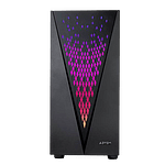 Abysm Danube Kolpa  Caja ATX Cristal Templado Negra