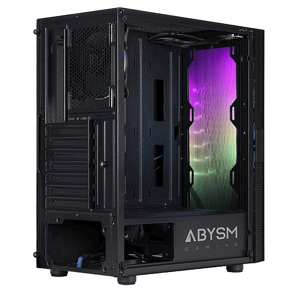 Abysm Danube Kolpa  Caja ATX Cristal Templado Negra